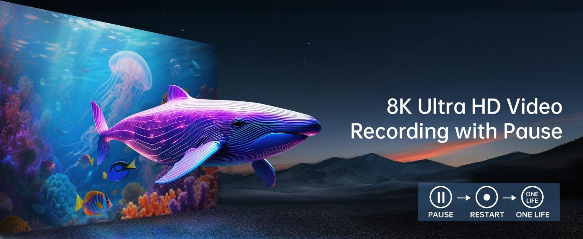 8K Digitalkamera für Fotografie AutofokusWLAN 88 MPVlogging-Kamera mit zwei Objektiven 16-fachem Digitalzoom und Touchscreen Reisekamera
