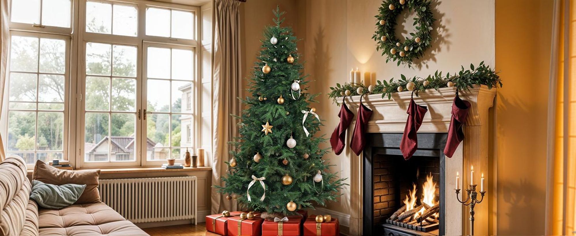 182cm Künstlicher Weihnachtsbaum, mit 900 Spitzen PVC, Naturgetreu Tannenbaum mit Metallständer, Φ90cm