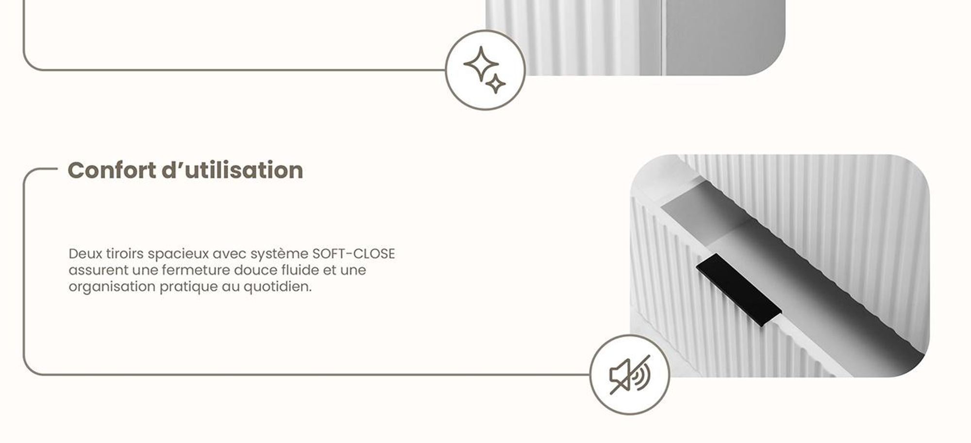 RODAN, meuble de salle de bain, armoire moderne, meuble sous vasque, meuble sous lavabo