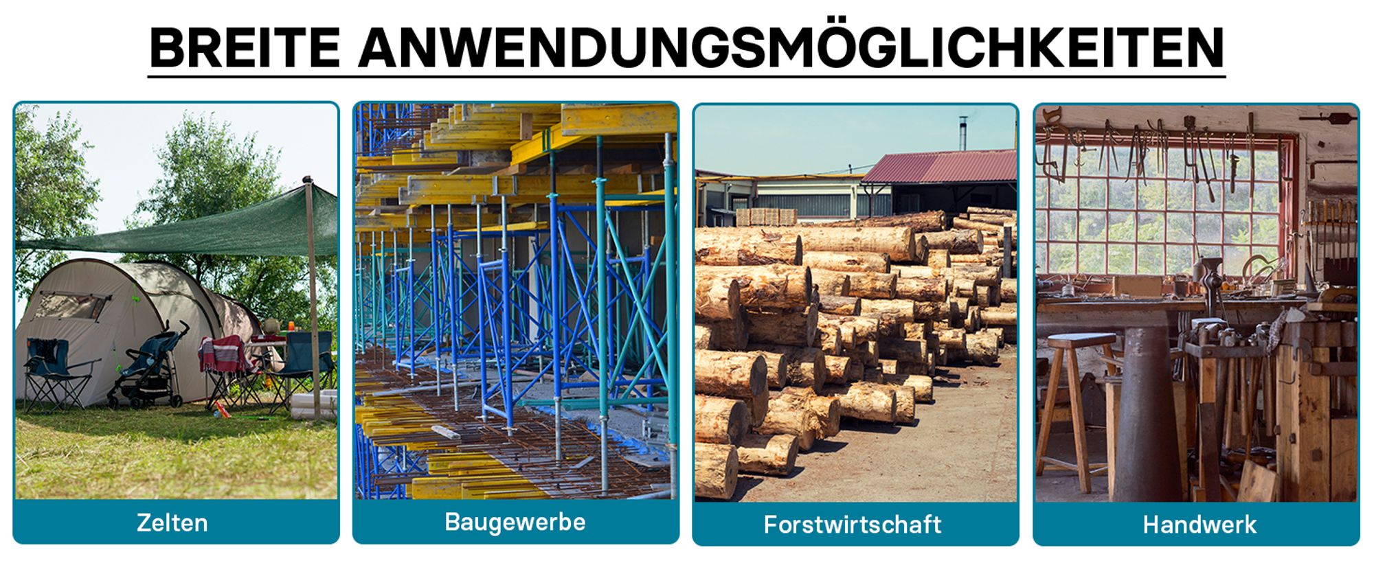 Wiltec Seilzug bis 1600 kg Seilwinde mit 20 m Seil, Handseilwinde mit Ø 11 mm Stahl-Seil, Forstseilwinde mit Abscherstift, Handseilzug mit Lasthaken