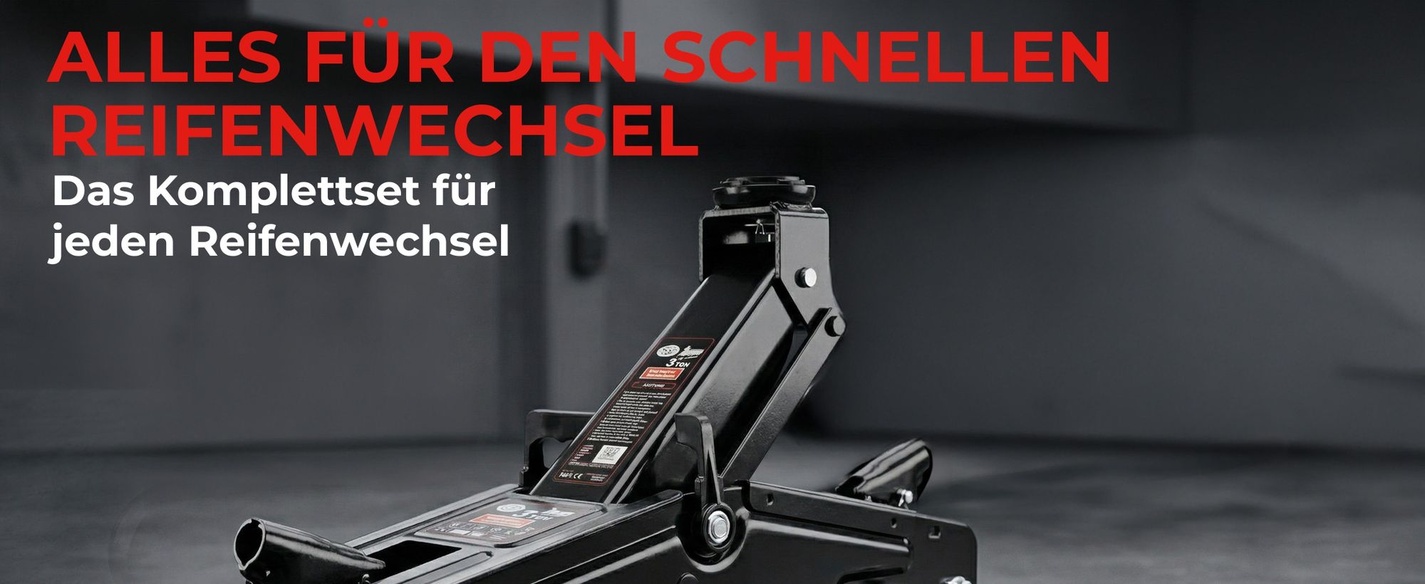 DEUBA® hydraulischer Wagenheber 3 Tonnen Hubhöhe 135-400mm inkl. Gummiauflage Tragegriff KFZ Auto SUV Rangierwagenheber Hydraulik Roll- und Lenkbar