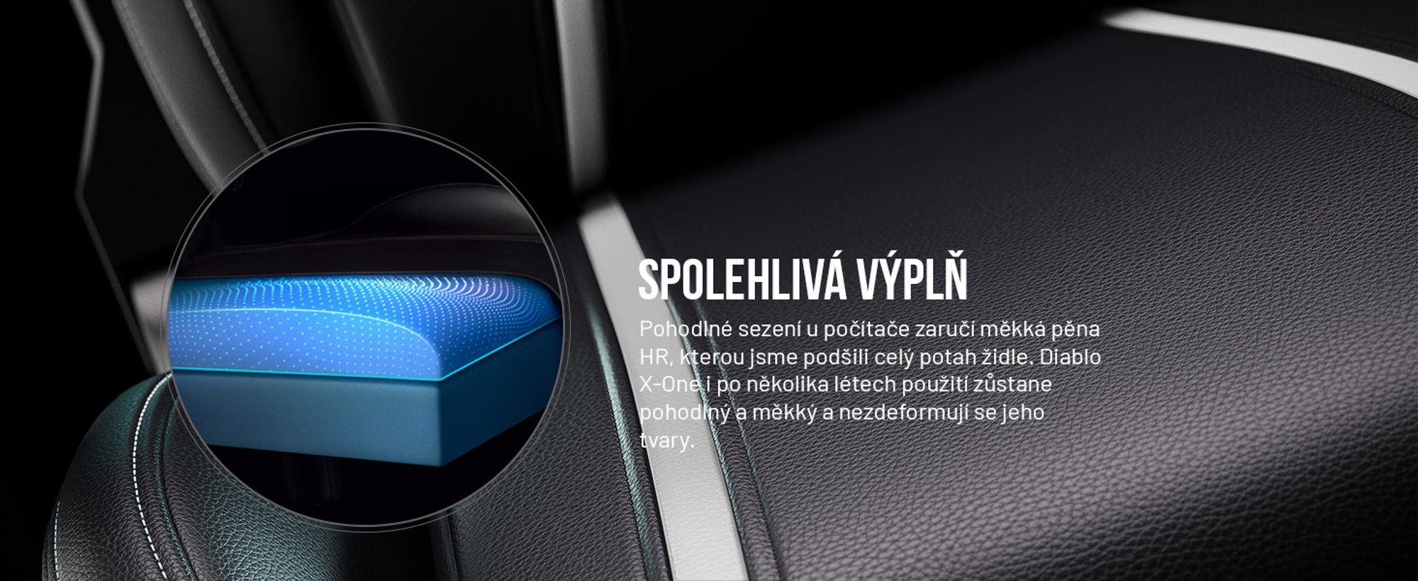 Herní židle Diablo X-One 2.0 Kancelářská židle Nastavitelné područky Ergonomický design krku/bederní polštář, Barva: Černá-Bílá, Velikost: King