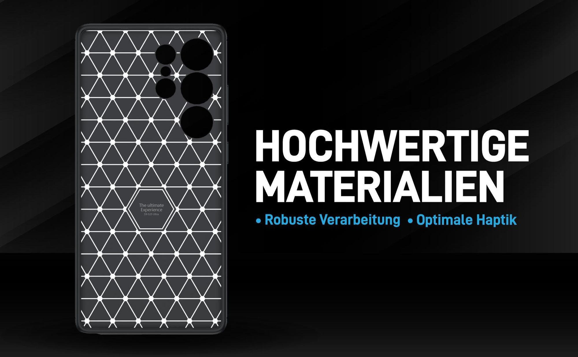 Handyhülle für das Samsung Galaxy S25 Ultra im Carbon Look