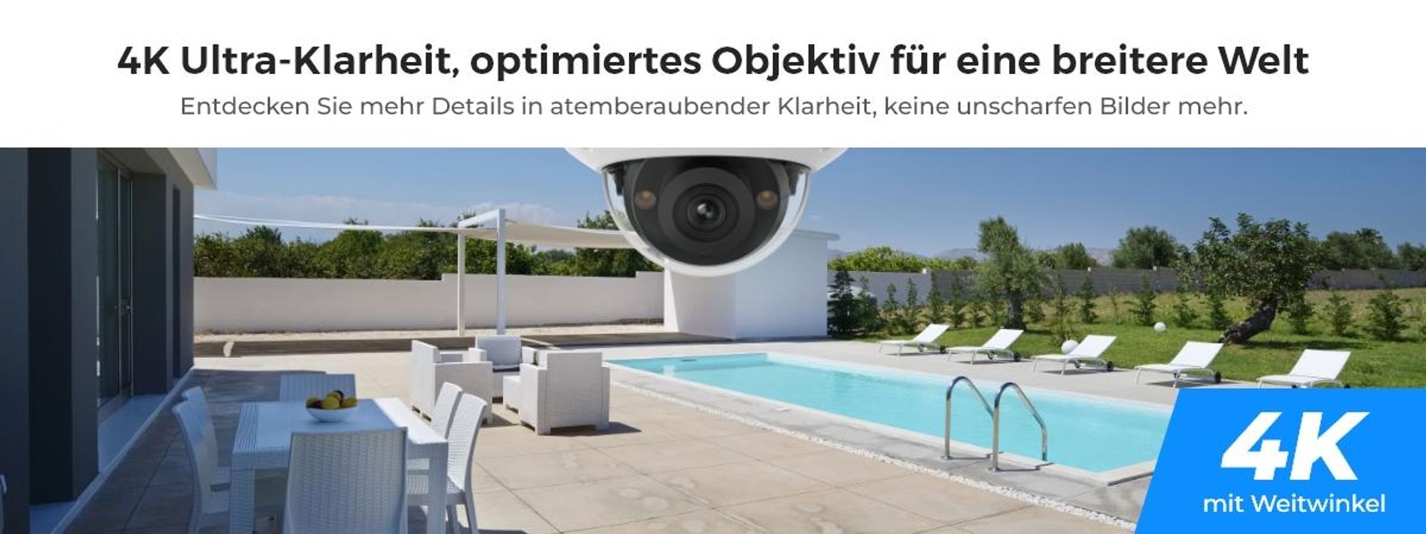Reolink RLK8-800V4 Überwachungssystem, 4X 4K 8MP IK10 PoE Überwachungskamera & 8CH 2TB HDD NVR, 125° Weitwinkel, Smarte Erkennung, Farbnachtsicht
