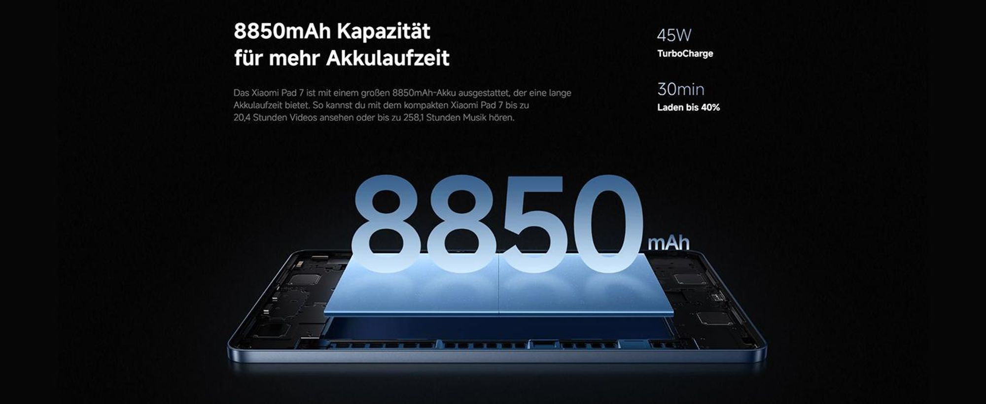 Xiaomi Pad 7 8GB RAM 256GB WiFi blue