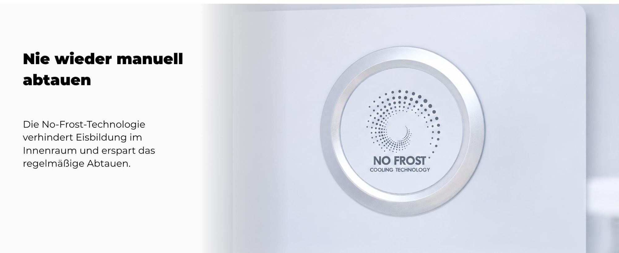 Gefrierschrank | GS5295-NF-H-040C inoxlook | 274 l | No Frost | elektronische Temperaturregelung | Energieklasse C | 39 dB | Inoxlook