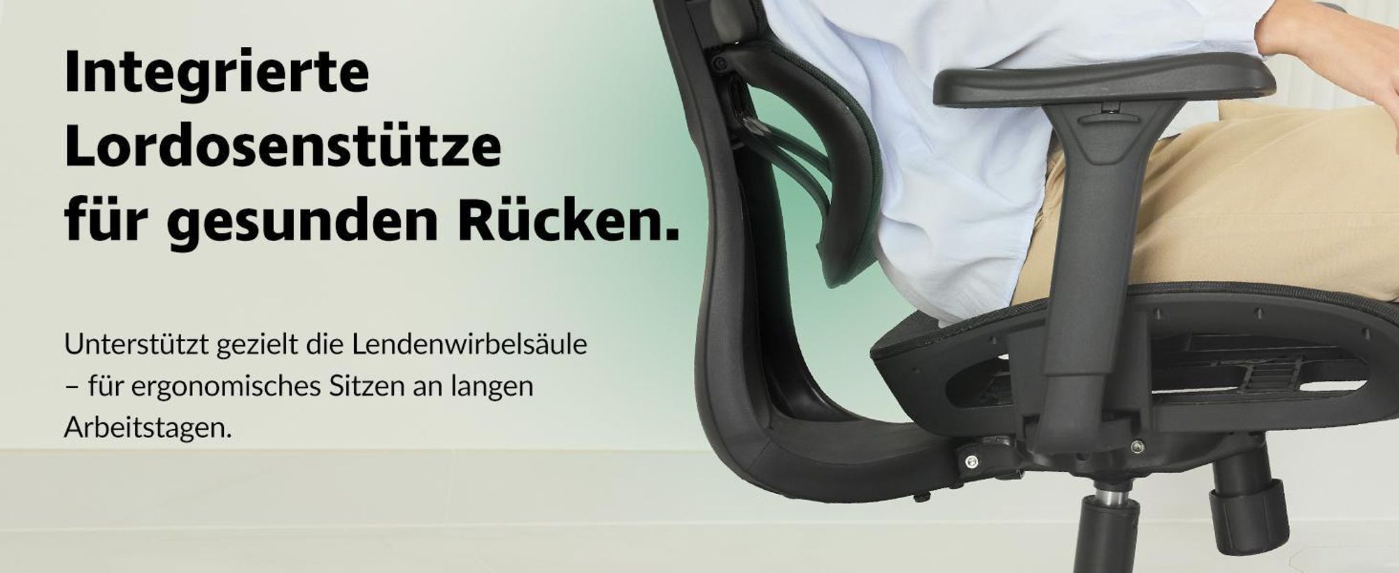 di volio® Bürostuhl Vataro – ergonomischer Schreibtischstuhl mit 2D Kopfstütze & 4D Armlehnen, atmungsaktives Sitzpolster, leise PolyurethanRollen