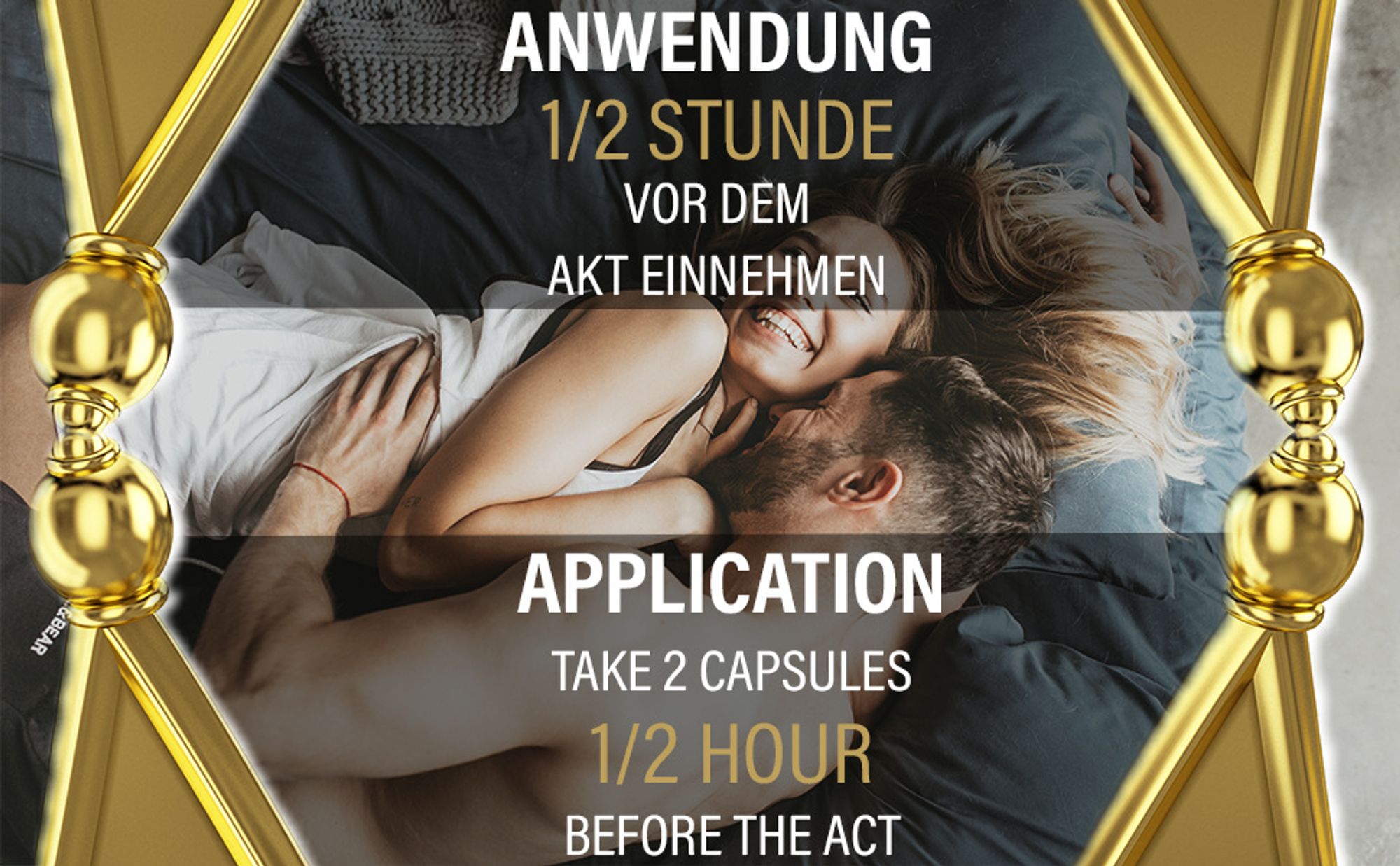 Saint Nutrition® Maca Royal – für Männer – Verzögerung der Ejakulation – mehr Spaß zu zweit – Potenz steigernd – mehr Potenz