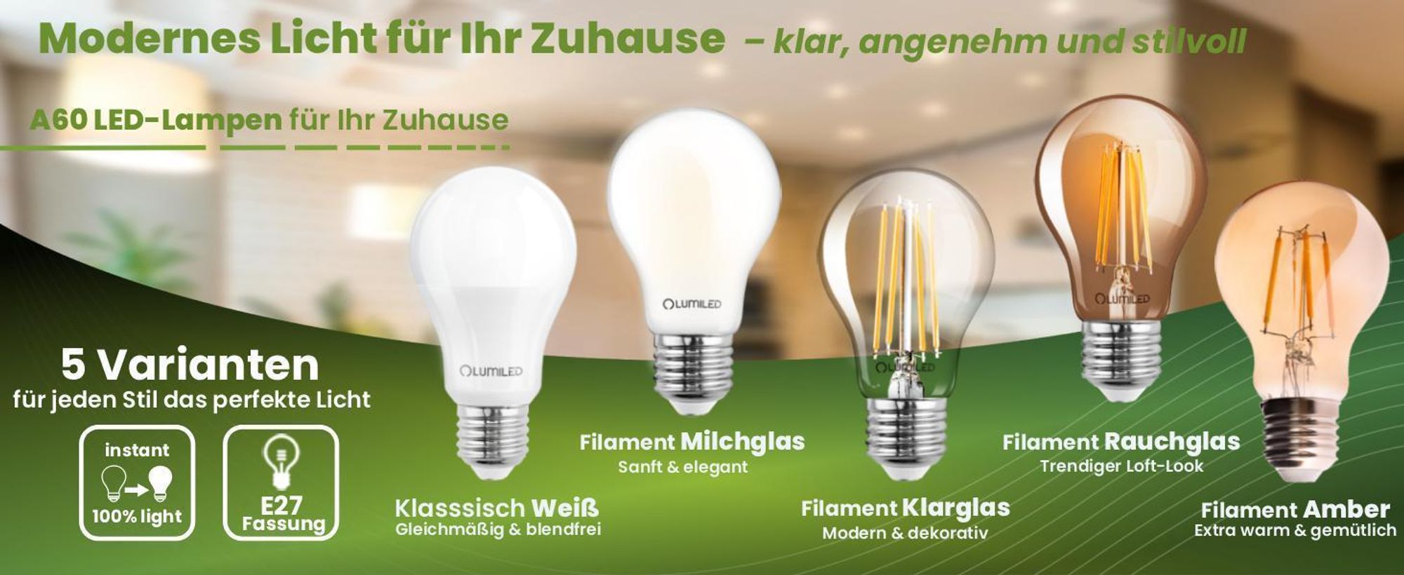 LUMILED 3er Pack E27 LED Lampen mit Bewegungsmelder und Dämmerungssensor 10W = 75W 1055lm Lichtsensor Glühbirne A60 Neutralweiß 4000K Sensorlampe Lichtsteuerung 3 Stück Nachtlicht Glühlampe