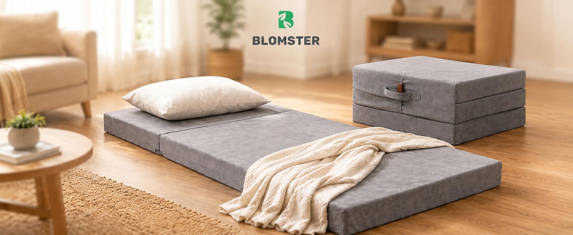 Opvouwbaar matras 195x80 cm logeermatras voor camping en camper