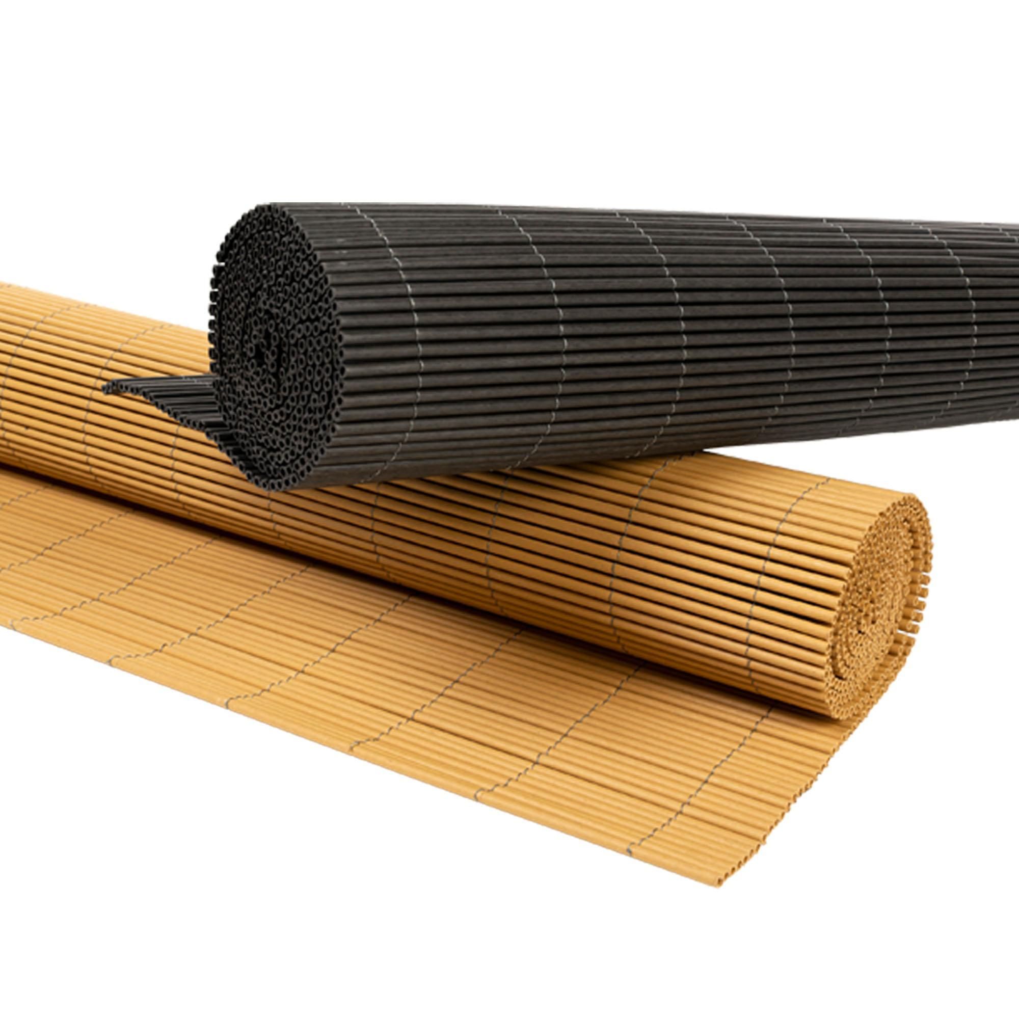 Sichtschutzmatte Balkon LOP 150x300cm bambus Blickdicht Zaun Terrasse paramondo