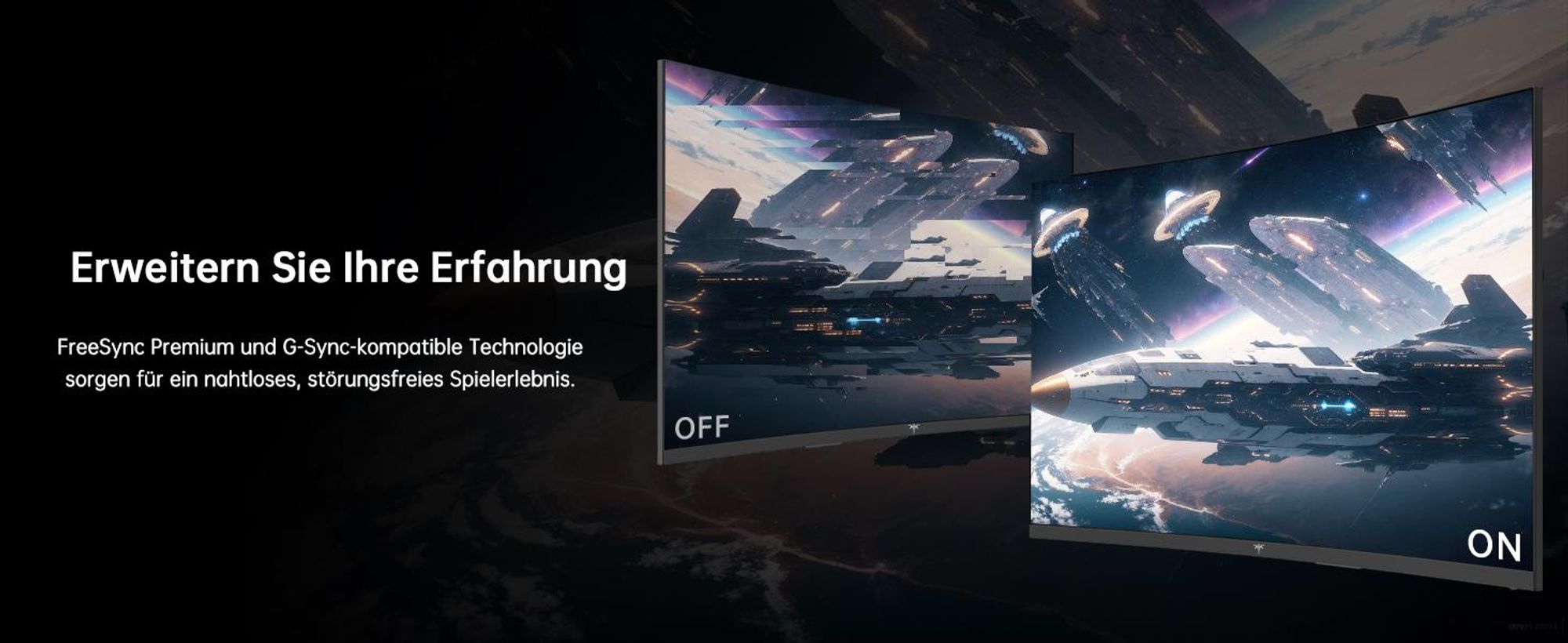 KTC H32S17 32 Zoll Curved Gaming Monitor QHD 180Hz 1ms HDR10 HVA FreeSync 1500R DP HDMI