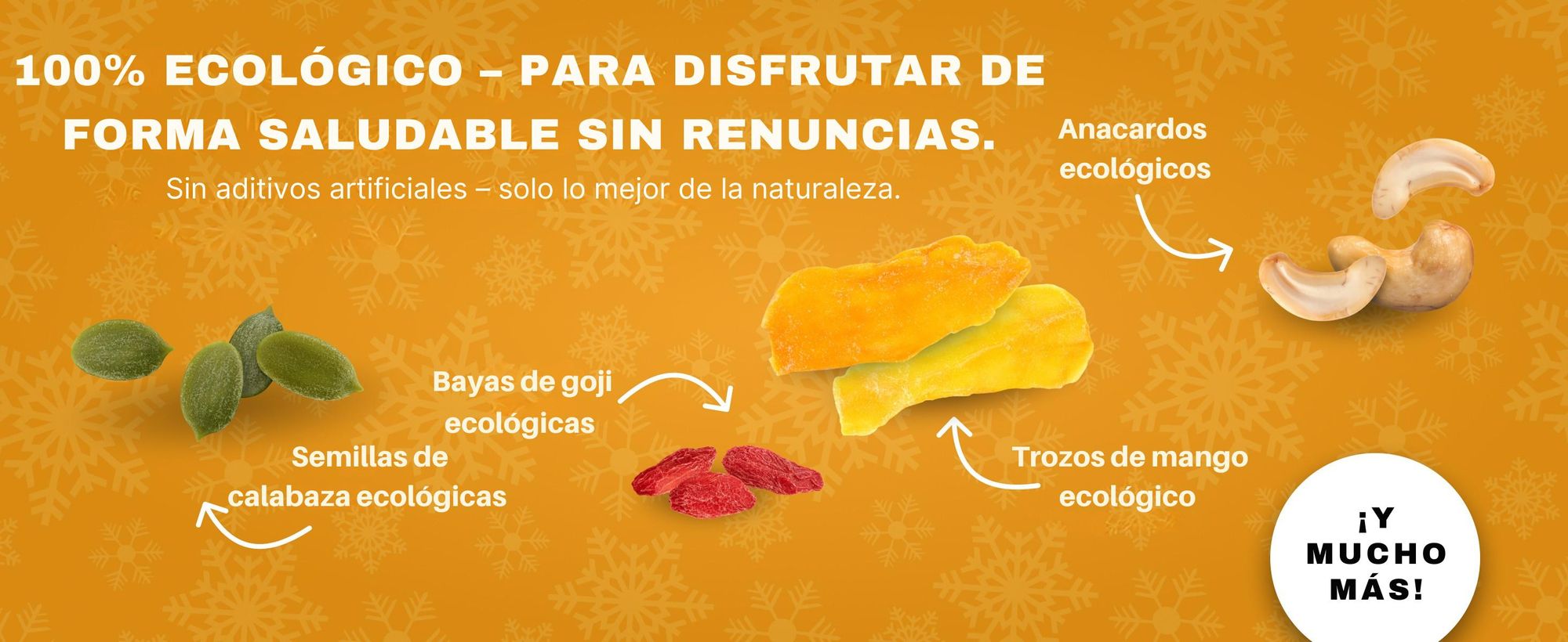 BOXILAND® frutas frutos secos & semillas adviento 2026 bio, 24 snacks, mix