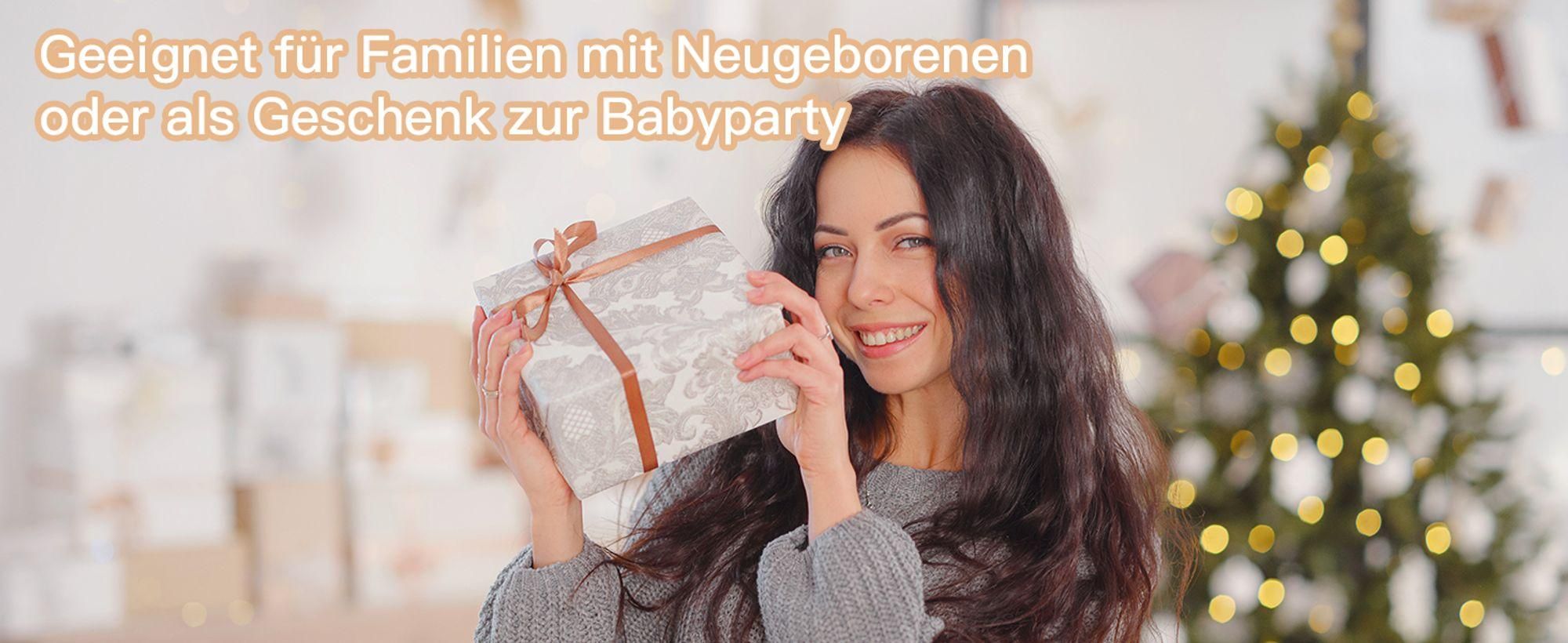 2k Babyphone mit Kamera und Audio, Infrarot-Nachtsichtkamera Babyfon mit Kamera VOX Temperaturüberwachung Nachtsicht Baby Monitor Gegensprechfunktion