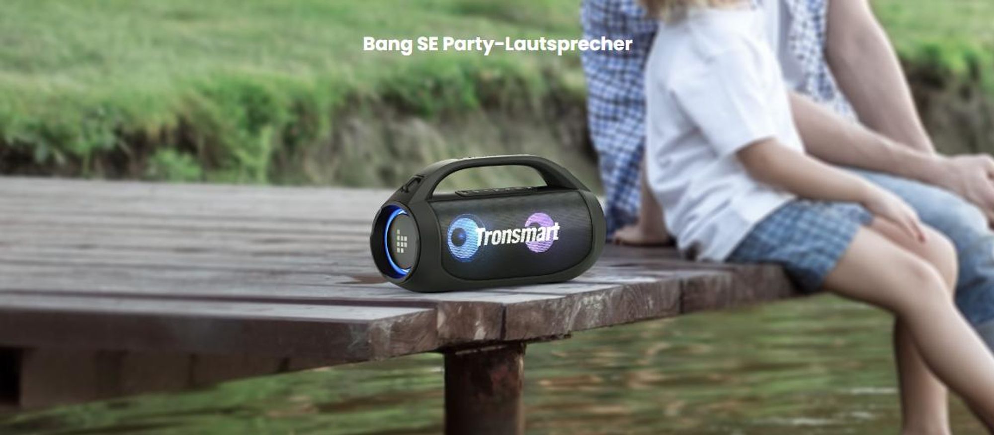 ​Tronsmart Bang SE Tragbare Bluetooth-Partybox - 40W IPX6 Wasserdicht 24h Laufzeit RGB-Beleuchtung​​