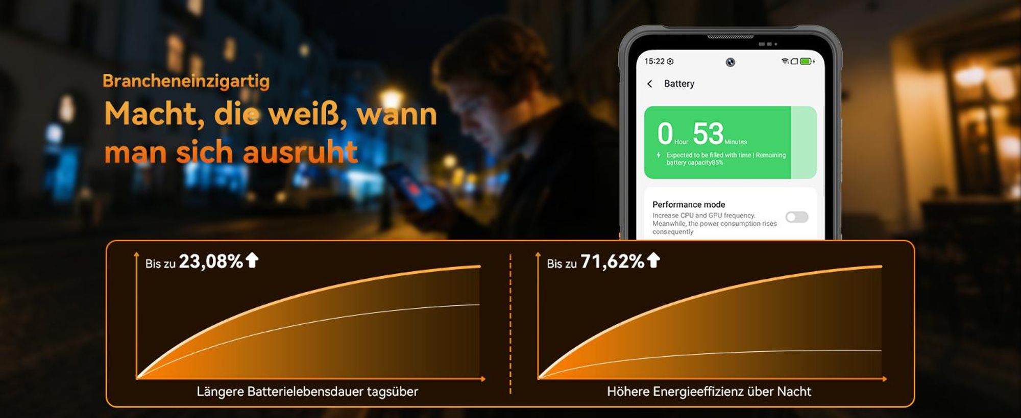 Blackview FORT 5  incl Aurabass1,AI Outdoor Handy,36(12+24)+256GB, 6,78" HD,120 Hz,NFC,IP68 und IP69K,108 MP Hauptkamera, Android 16,5000 mAh