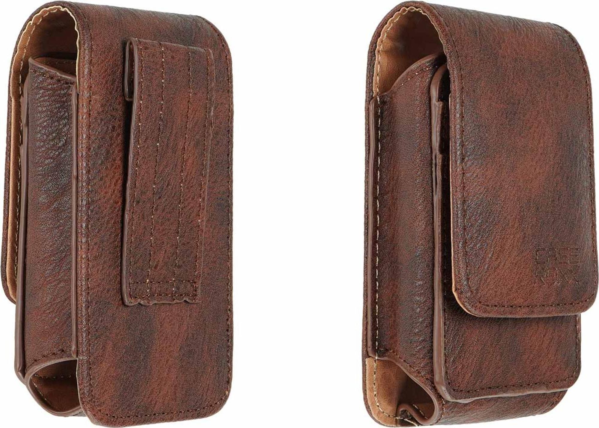 caseroxx Handy-Tasche für Senioren Mobiltelefone von diversen Herstellern - Doro - Nokia - Emporia - Beafon - SPC - etc. mit Gürtelschlaufe in verschiedenen Farben braun Bild 2