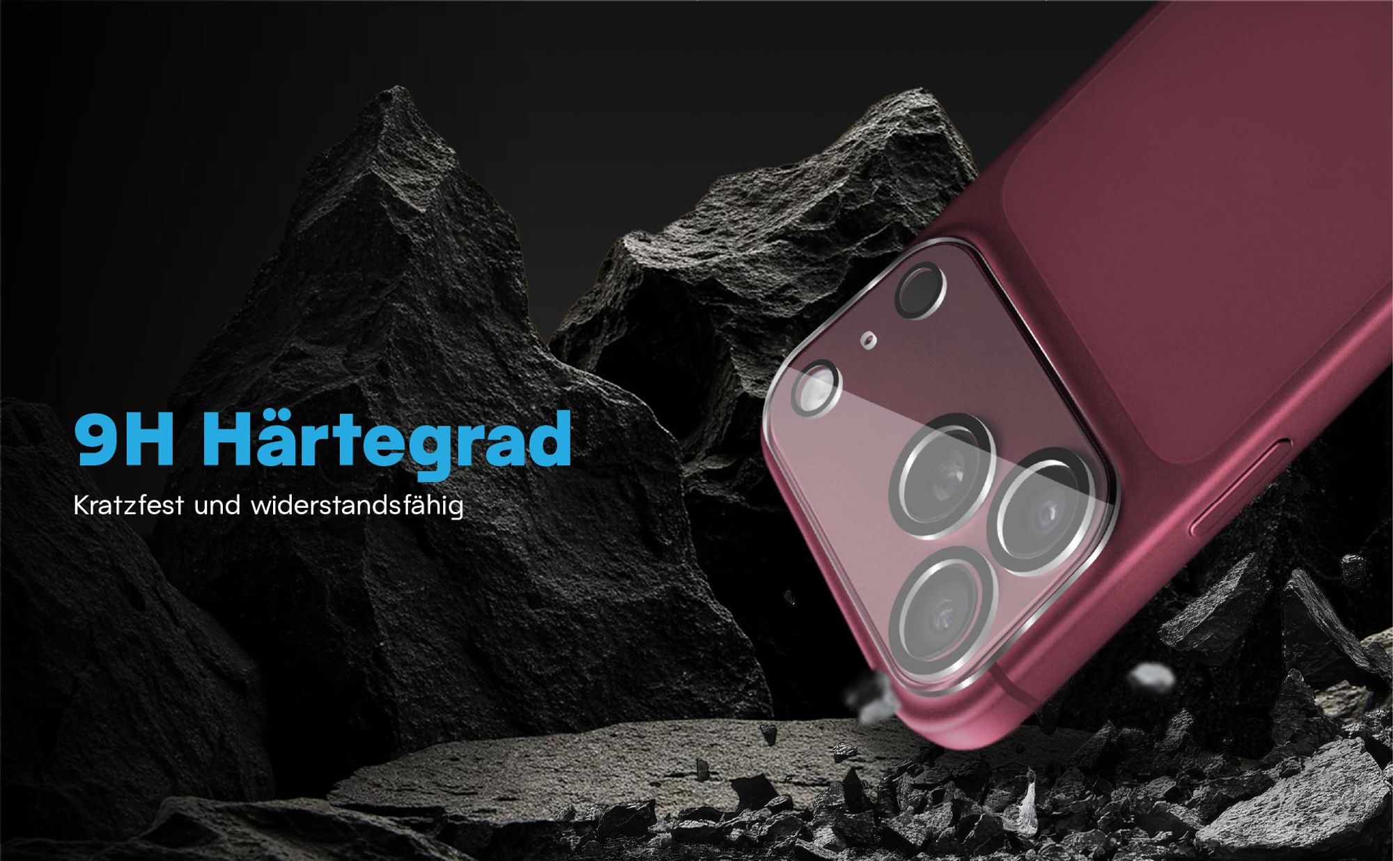 Kameraglas Doppelpack für Apple iPhone 18 Pro Max für vollständigen Schutz