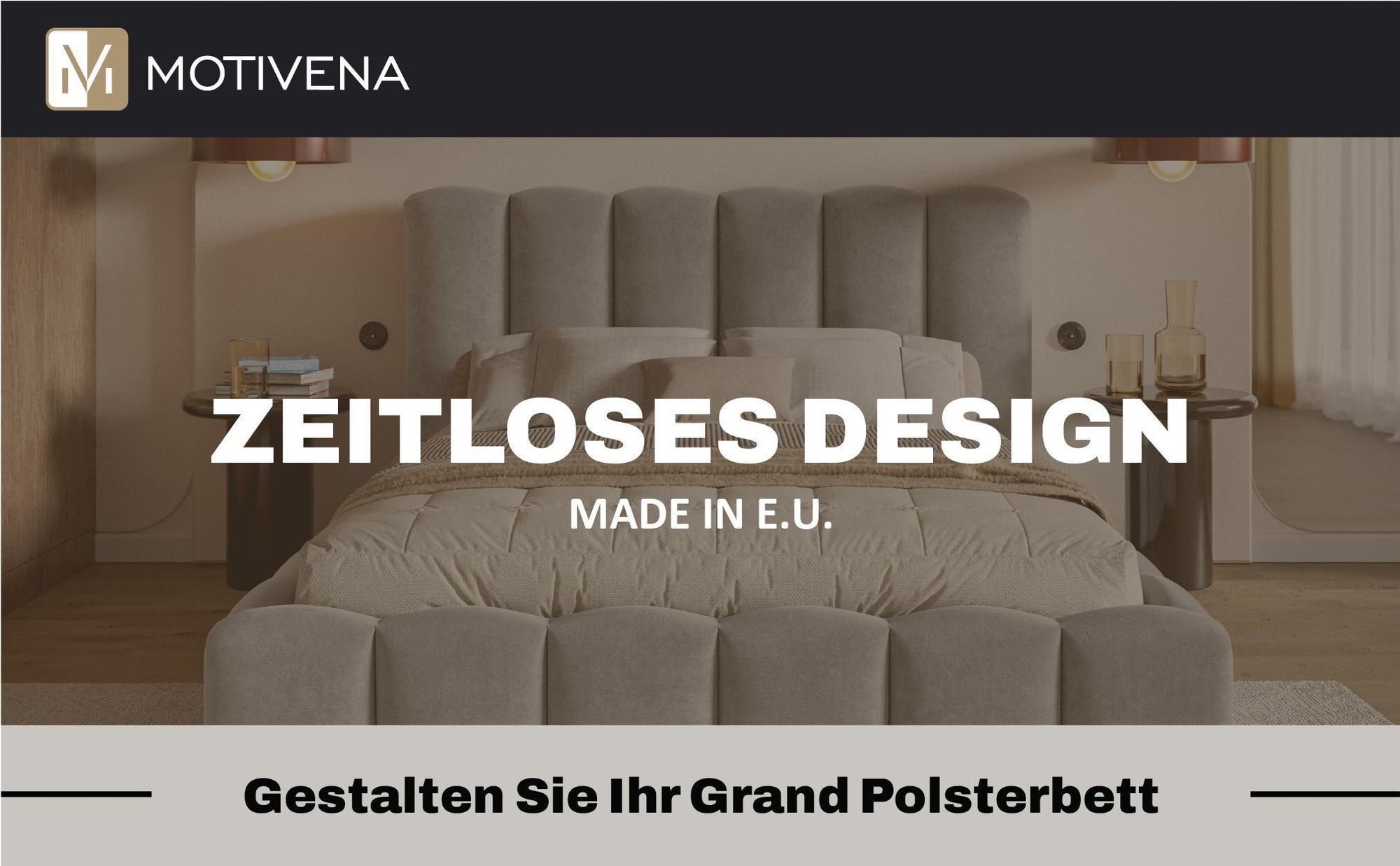 MOTIVENA Grand Bubble Polsterbett 120x200 mit Bettkasten, Holz Lattenrost, Bubble Bett 120x200 Grau Boucle (Catch Me 25)