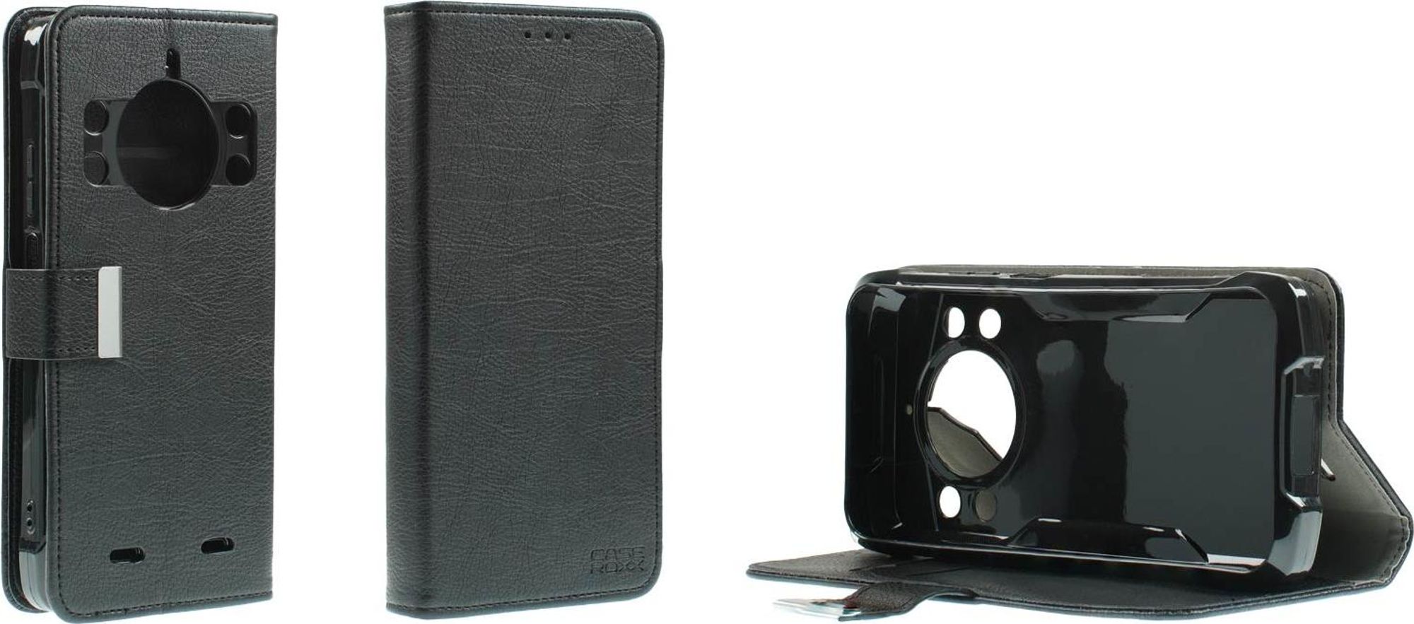 caseroxx Handy Hülle Tasche kompatibel mit Cubot KingKong 9 Bookstyle-Case Wallet Case Bild 1