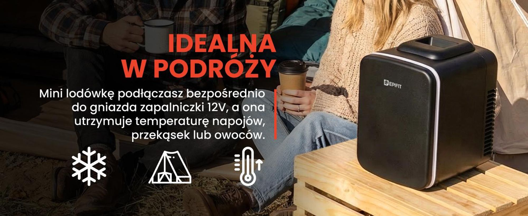 mini lodówka do przechowywalania leków napojów i kosmetyków o pojemności 4 litry
