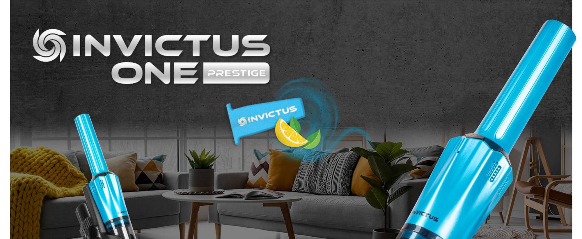 Genius INVICTUS ONE PRESTIGE, Trocken, Beutellos, Blau