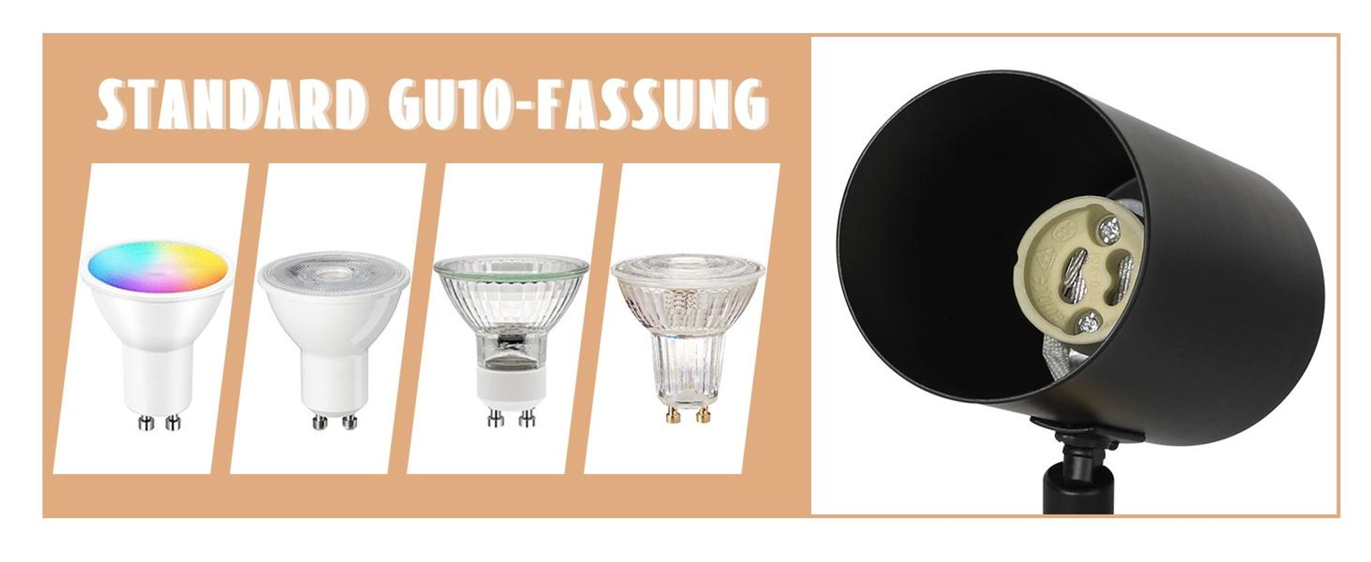 ZMH Deckenleuchte Schwarz Deckenstrahler 2 Flammig Holz Deckenlampe GU10 Deckenspots Schwenkbar 350° Spotslight für Wohnzimmer Schlafzimmer Küchen Korridor Esszimmer
