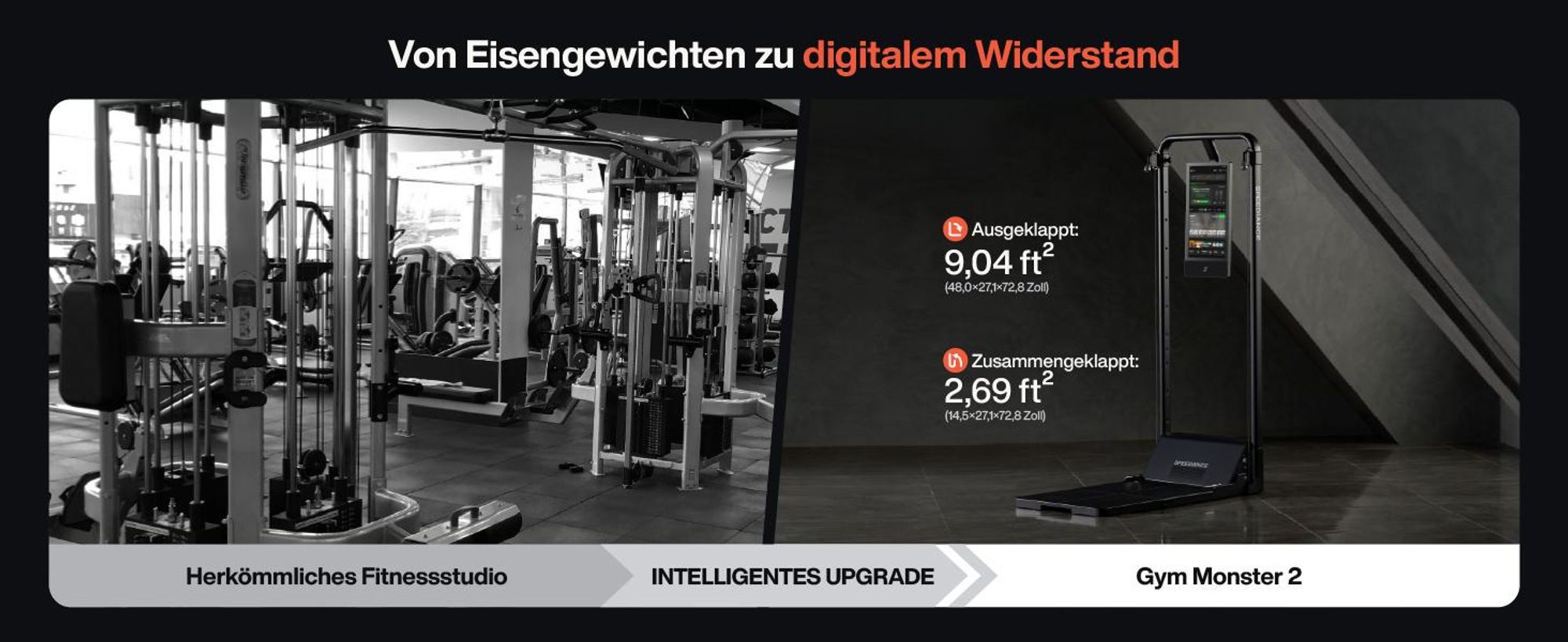Speediance Gym Monster 2｜Das ultimative KI-Heimstudio. All-in-One mit Smith-Funktion & digitalem Gewicht｜Family Plus