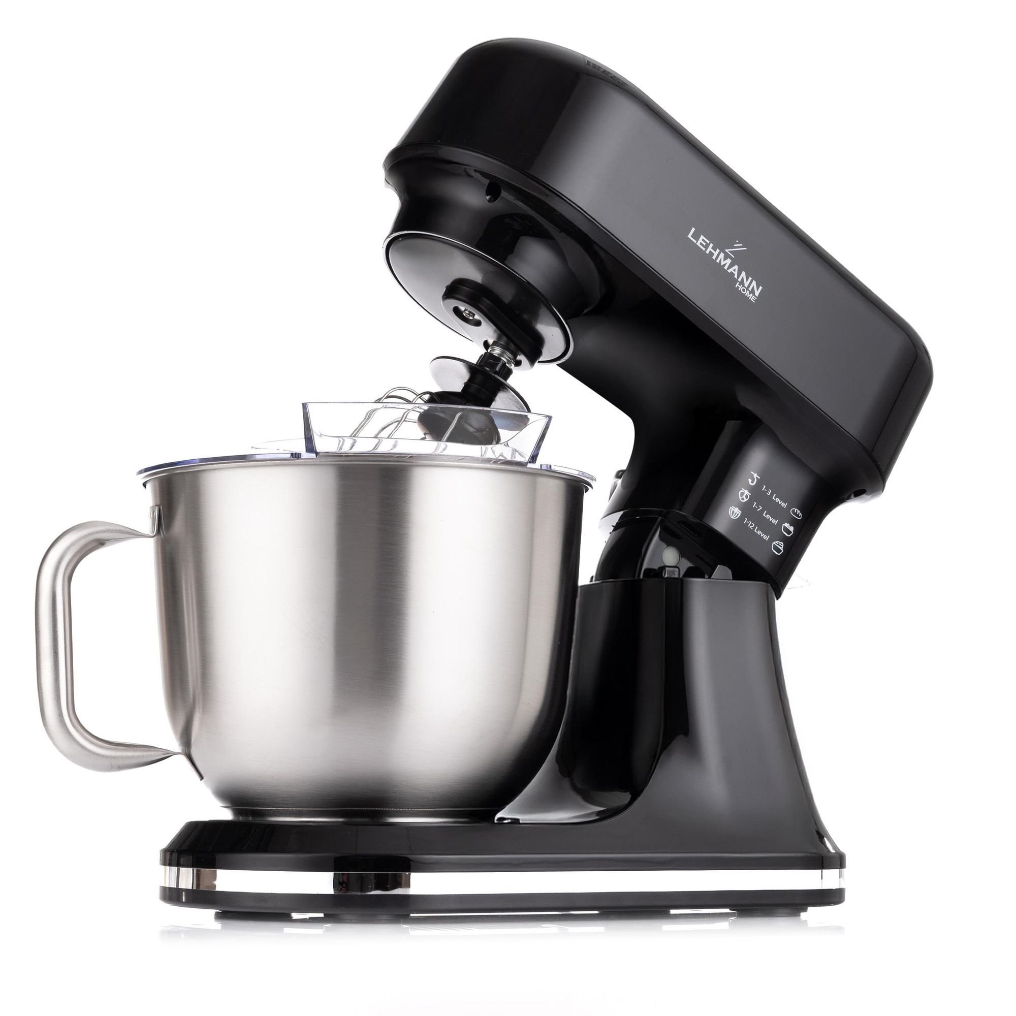 Robot kuchenny Lehmann Aristo 1500W Czarny – misa 5L, 12 trybów, 4 programy , ekran LCD, fermentacja, waga