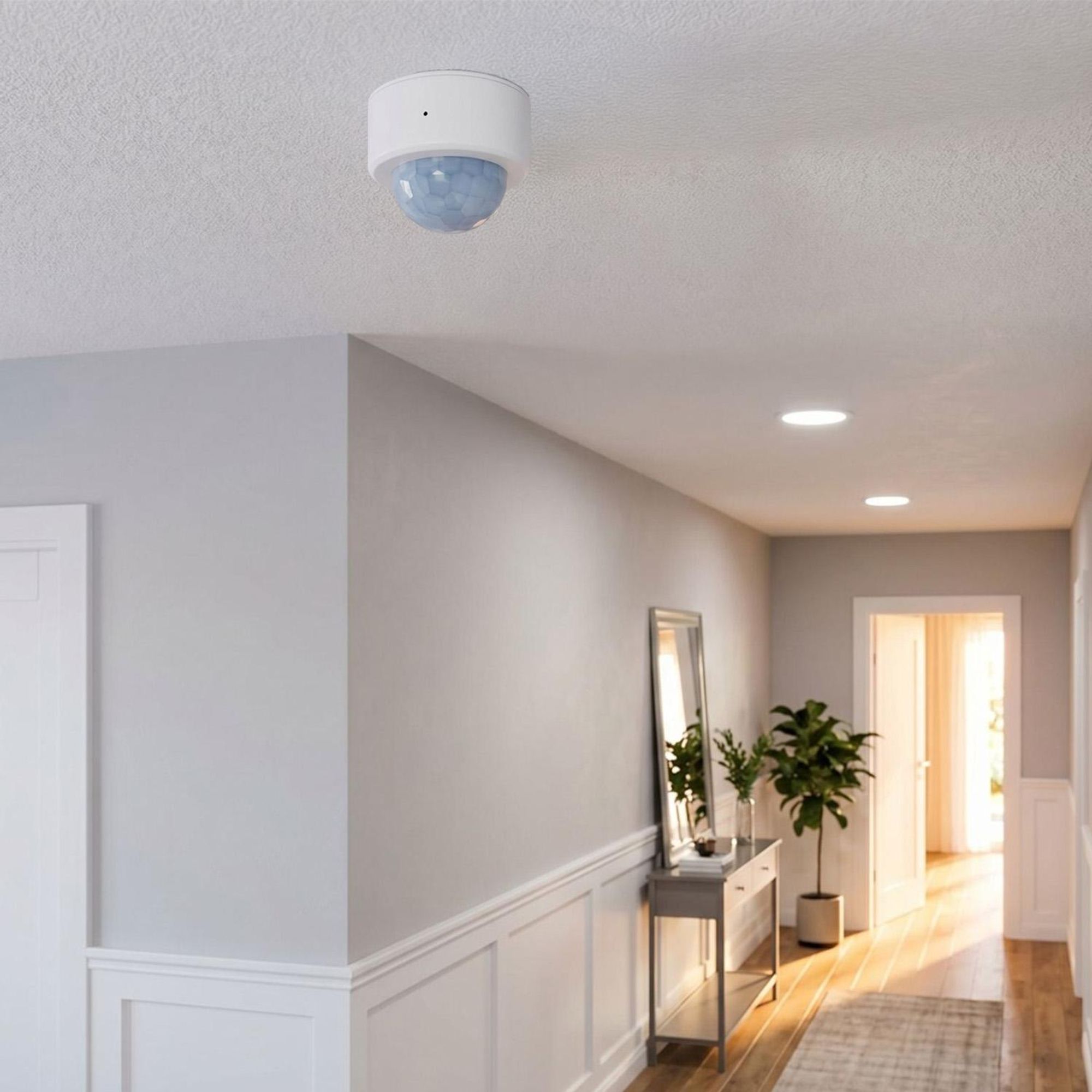 Drahtloser Zigbee-Bewegungssensor Tuya GreenBlue Android/iOS CR2450 DC 3,0 V Erfassungswinkel 120° / bis zu 8 m GB740