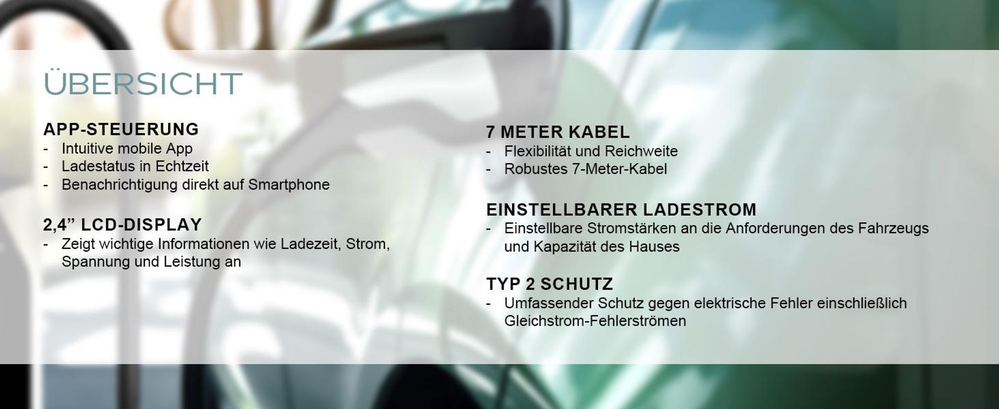 LAUNCH Tragbares Elektroauto-Ladegerät 3,68 kW 16A 3-phasig Typ 2 - 7m Kabel mit Schuko-Stecker,250V,mit 0-12h verzögertes Laden
