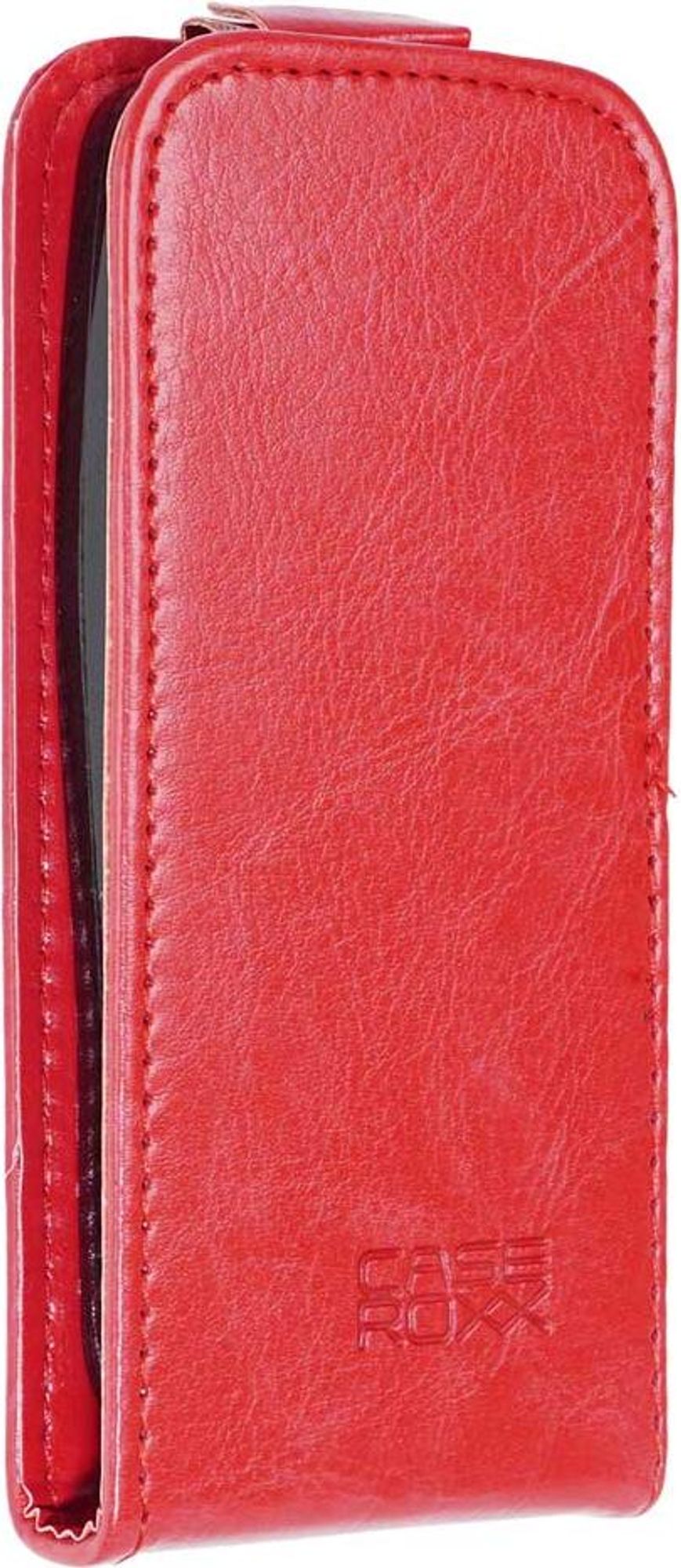 caseroxx Schutz Tasche Hülle Flip Cover kompatibel mit Nokia 3210 (2024), Smartphone Tasche Flip Cover in rot Bild 4