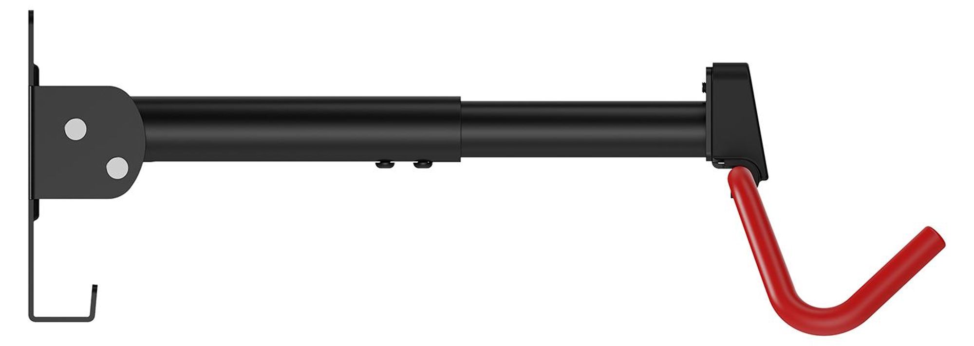 3x Maclean Fahrradhalterung / Wandhalterung horizontal Stahl max. Belastbarkeit 30 kg Winkelverstellbar MC-172