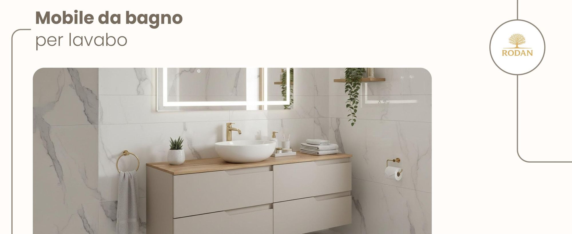 RODAN, mobile bagno, mobile sotto lavabo, mobile bagno moderno, mobili per il bagno