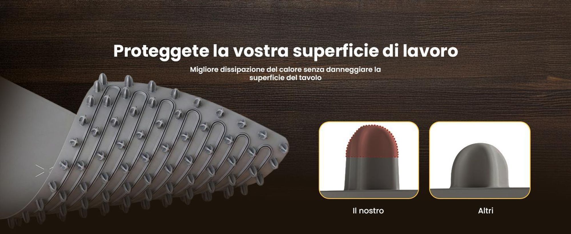 Extralink Tappetino Riscaldante 250W, Scaldapiatti, 3 Livelli , 47x32 cm