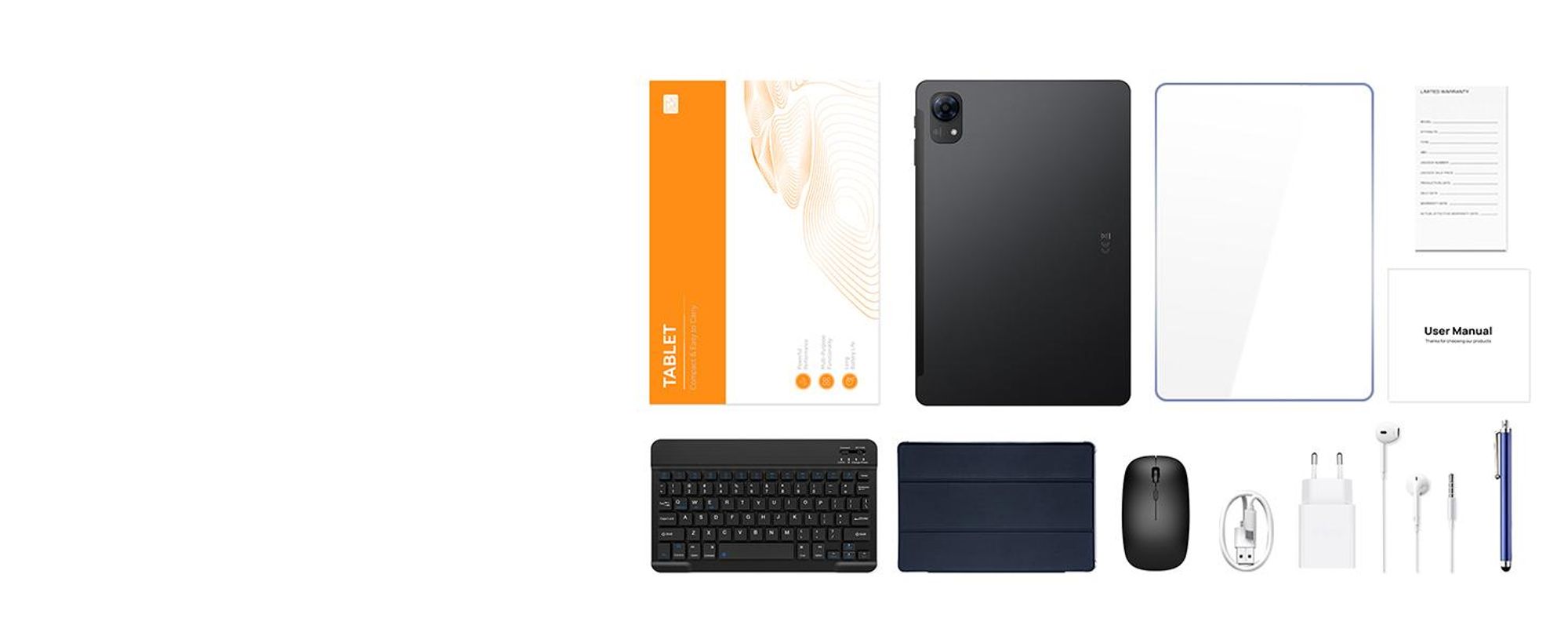 POCKAM P10 PRO 48 (8+40) GB + 128 GB, 10 cali, Android 16, 8800 mAh, z klawiaturą/myszą/piórem/etui itp., BT 5.0, Wi-Fi 5G, Gemini AI, gniazdo słuchawkowe 3,5 mm