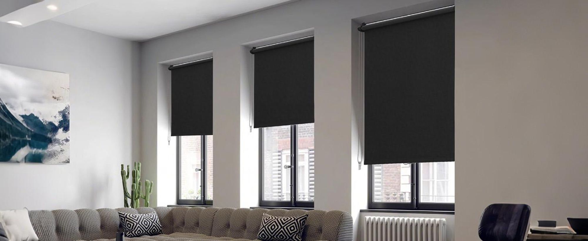 Verdunklungsrollo 50x130cm Schwarz Thermorollo Fensterrollo Klemmfix ohne Bohren Seitenzugrollo Sonnenschutz Wärmeschutz Blickdicht Rollo