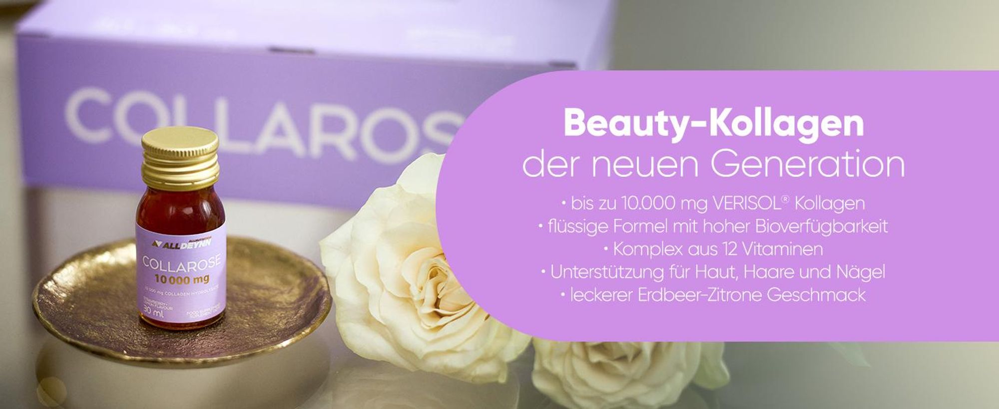 ALLDEYNN COLLAROSE 10 000 MG 30x30ml Kollagen, Haut, Haare, Nägel