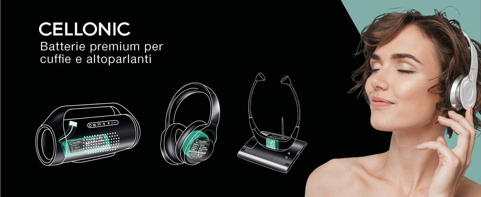 CELLONIC 1x Batteria per Headset / Auricolare / Cuffie Compatibile con SteelSeries Arctis Nova Pro, 61527, 82-2-7136898 – (700mAh , 3.7V)