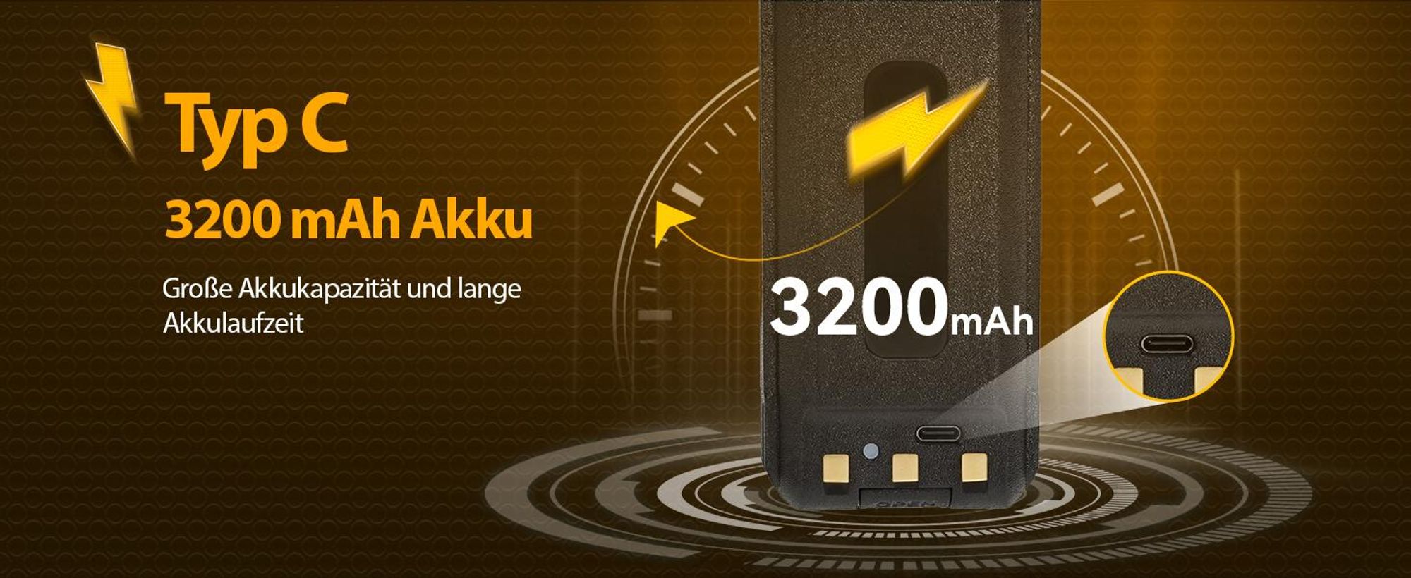 Retevis Ailunce HD1 HAM Radio, DMR Handfunkgerät, Dualband, IP67 wasserdicht, 3200 mAh, Gruppenruf, SOS, Walkie-Talkies für Notfälle, Schule