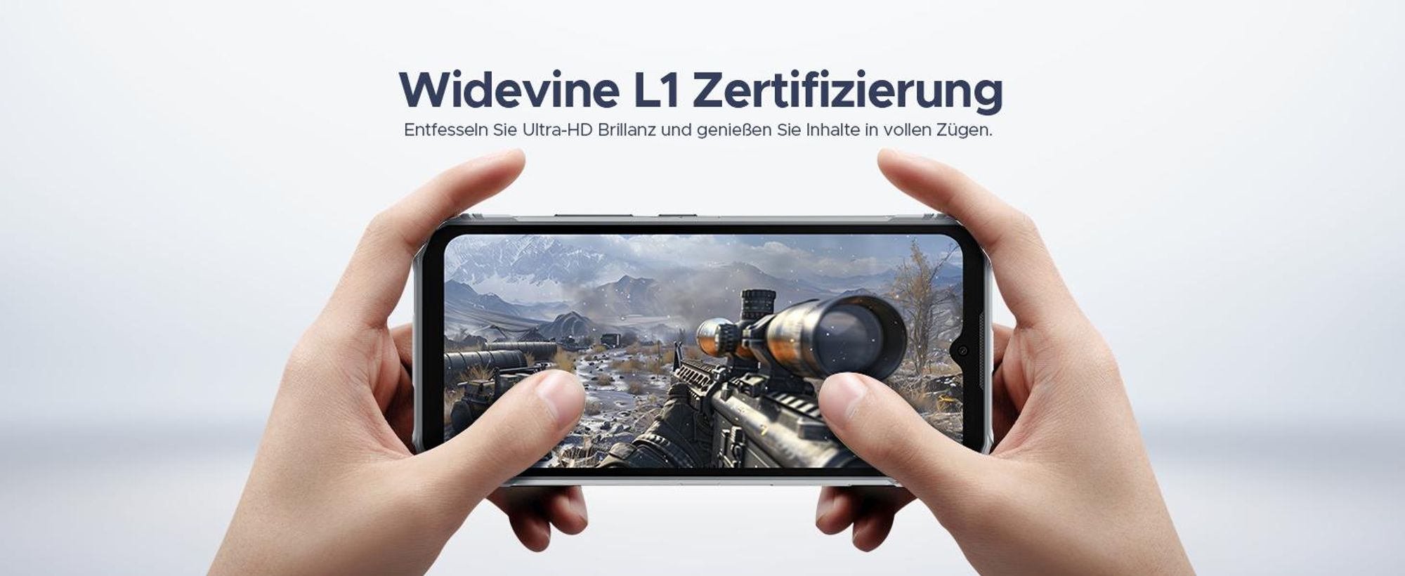 DOOGEE Blade10 Ultra Energy Outdoor Smartphone Handy, Android 16, IP68/IP69K, 6,56" 90Hz, 6150mAh, 36+128GB, 64MP, NFC, Fingerabdruck, ohne Vertrag