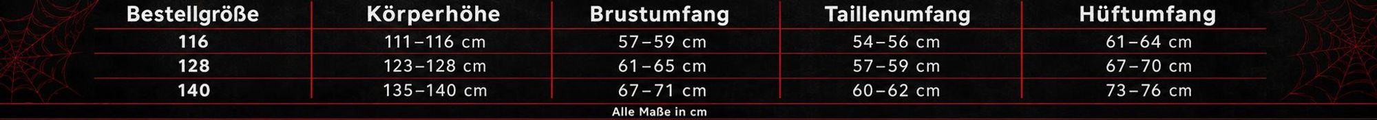 Kinderkostüm Hexe Mystia 2-tlg. Hexenkleid und Hexenhut Halloween (140)