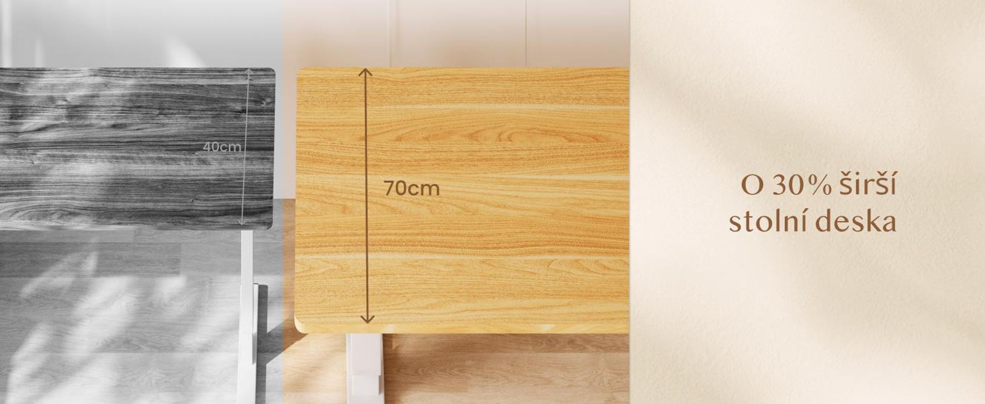 FLEXISPOT QB2 Výškově nastavitelný elektrický stůl 140 x 70 cm, 2 SILNÉ MOTORY, nosnost 120 kg, ochrana proti kolizi, 4 paměťové funkce (javor)