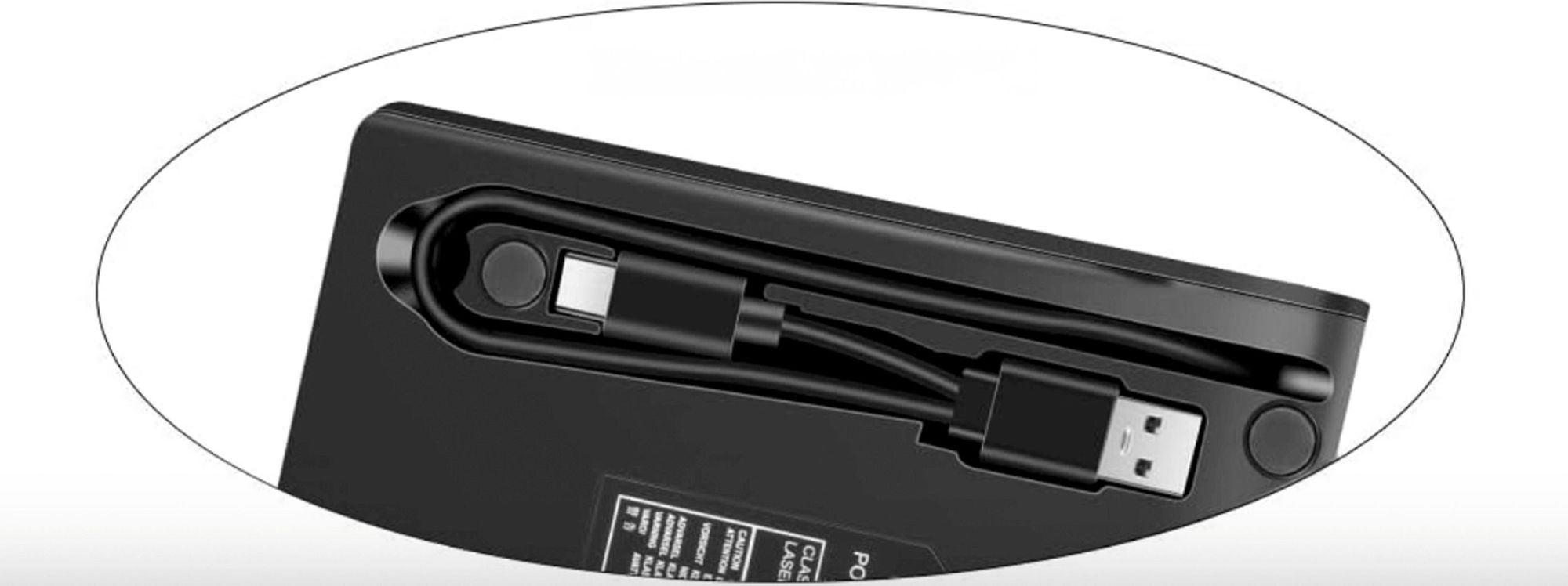 Externer CD DVD Brenner Laufwerk USB C USB A Adapter für Laptop PC MacBook Desktop Kompatibel mit Windows macOS Linux 5Gbps Slim Design Reagle