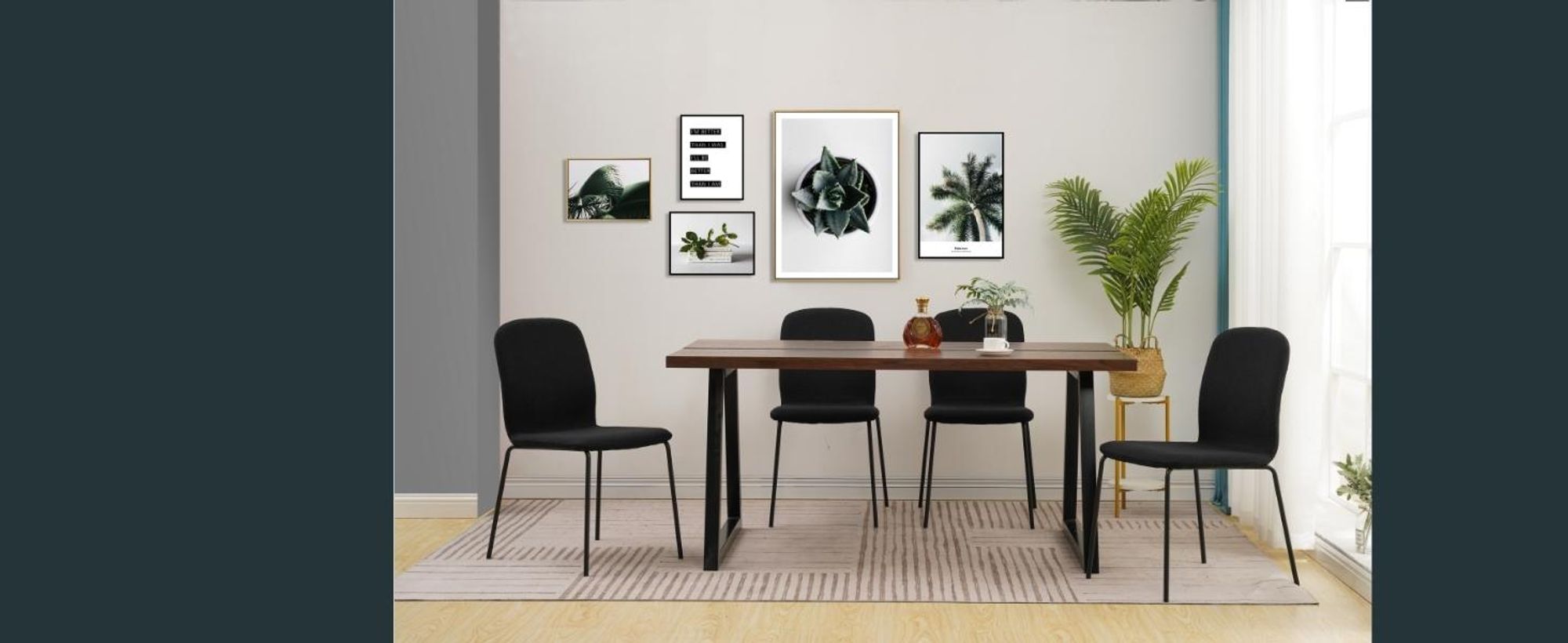 Albatros Esszimmerstühle 4er Set ENNA, grau - stapelbar, bequemer Polsterstuhl - Eleganter Küchenstuhl, Stuhl Esszimmer oder Esstisch Stuhl, Konferenzstuhl , Stückzahl:4, Farbe:Grau