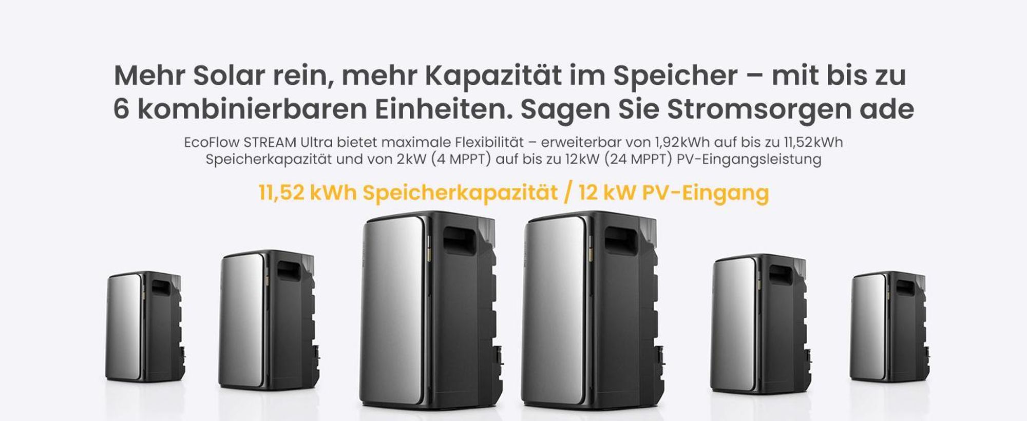 Powerness Magazyn energii na balkonie 1920 Wh EcoFlow Stream Ultra All-in-One 4 MPPT z inteligentnym licznikiem