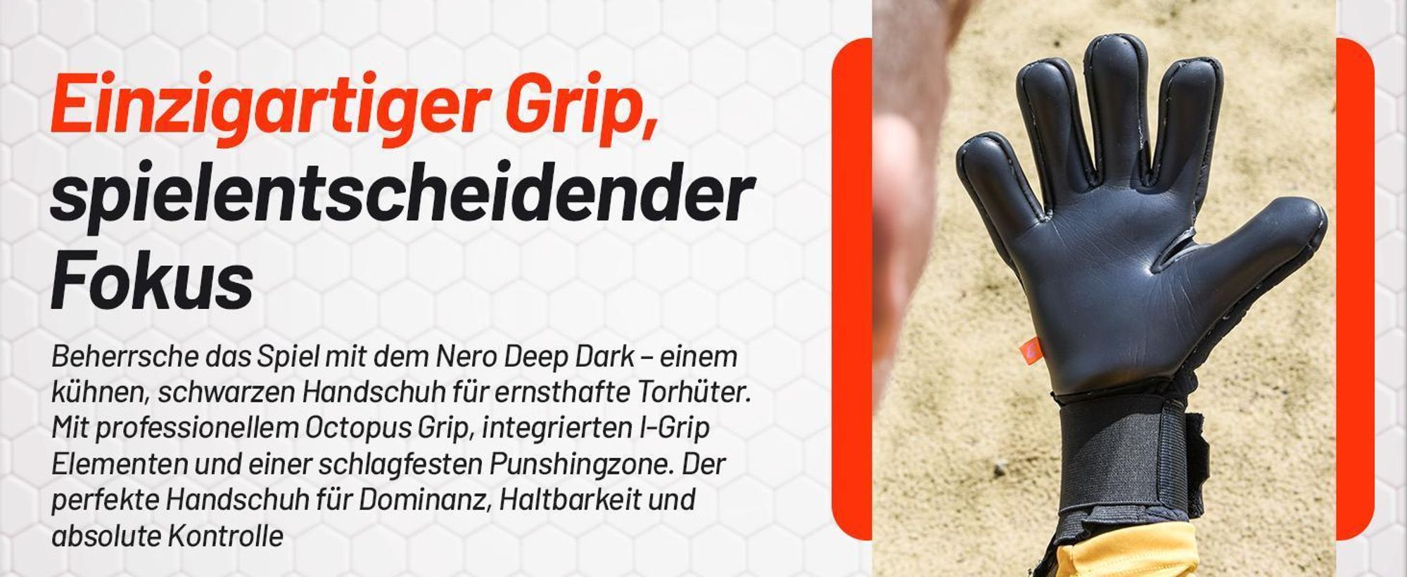 Catch & Keep Artico Sensation 100 Torwarthandschuhe Herren weiß Gr 9,5