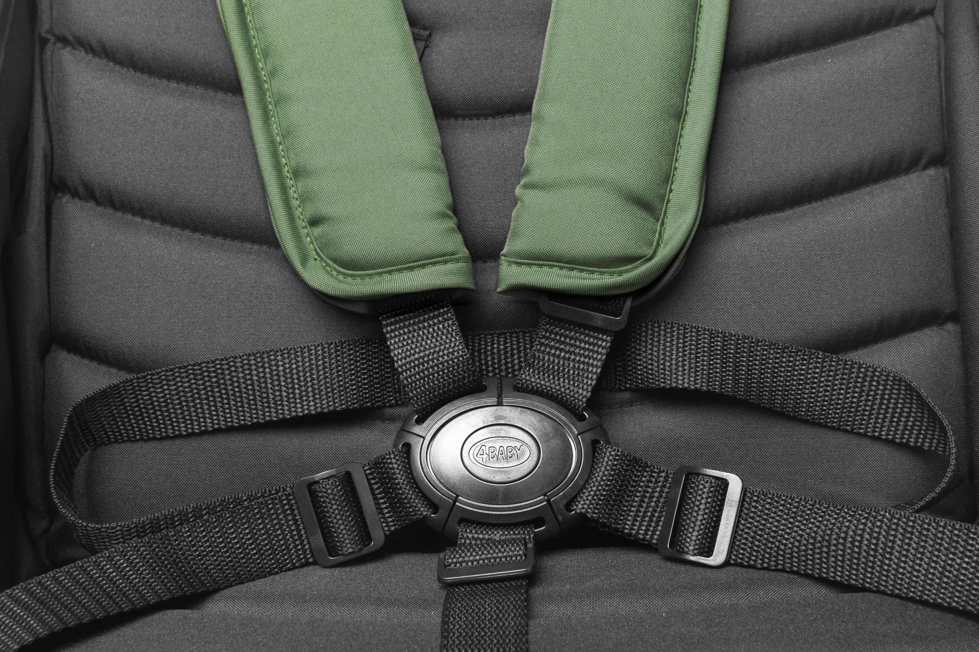 4Baby | Kinderwagen - Buggy Kinderwagen - Kompakt - Olive - Leichtgewicht - Verstellbare Rückenlehne - bis zu 22 kg - Rapid