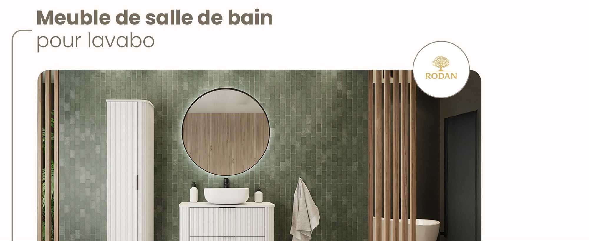 Meuble sous lavabo - 80 cm Armoires, meubles bas