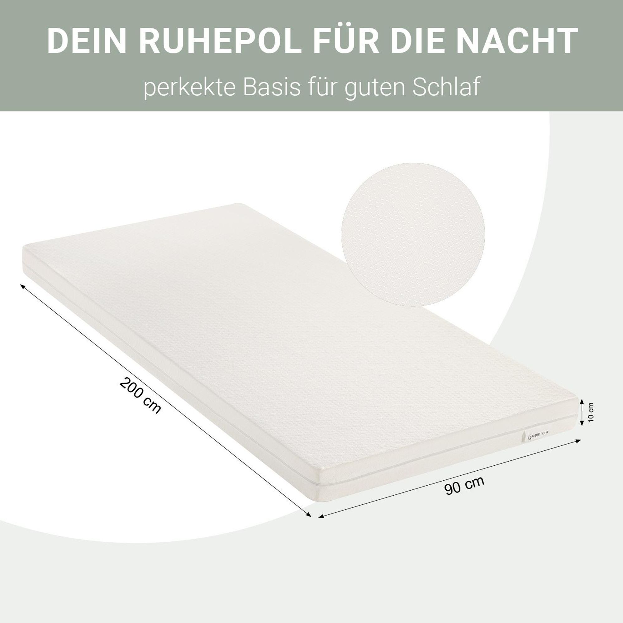 Bett mit Kindermatratze in 90x200 cm
